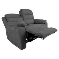 reglaineris 2 - Sofa Home4you MIMI 2 14082, pilka, 153 x 93 x 102 cm - 3 nuotrauka