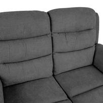 reglaineris 2 - Sofa Home4you MIMI 2 14082, pilka, 153 x 93 x 102 cm - 6 nuotrauka