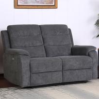 reglaineris 2 - Sofa Home4you MIMI 2 14082, pilka, 153 x 93 x 102 cm - 8 nuotrauka