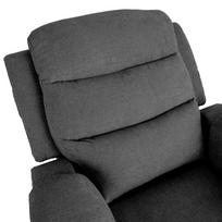 kedes mechanizmas - Fotelis Home4you Mimi 14083, pilkas, 92 cm x 93 cm x 102 cm - 8 nuotrauka