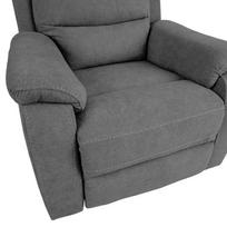 kedes mechanizmas - Fotelis Home4you Mimi 14083, pilkas, 92 cm x 93 cm x 102 cm - 9 nuotrauka