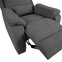 kedes mechanizmas - Fotelis Home4you Mimi 14083, pilkas, 92 cm x 93 cm x 102 cm - 10 nuotrauka