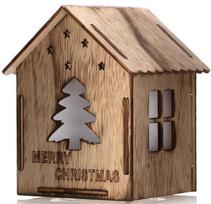 kaledines lemputes - Dekoracija DecoKing Hut LED Decoration Furo, 5 vnt. - 1 nuotrauka