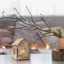 kaledines lemputes - Dekoracija DecoKing Hut LED Decoration Furo, 5 vnt. - 2 nuotrauka