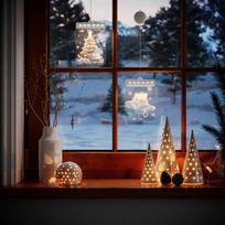 eglutes burbulai - LED girliandos burbulas AmeliaHome Christmas Tree, 1, geltona - 2 nuotrauka