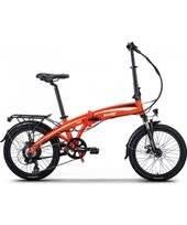 Elektrinis dviratis Beaster BS115O, 250W, 36V, 8.8Ah, oranžinis, sulankstomas