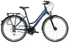 Dviratis Kross 3.0, moterims, mėlynas, 28"