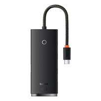 baseus usb c adapter - Baseus Lite Series HUB USB Type C adapter - 4x USB 3.0 25cm black (WKQX030301) - 2 nuotrauka