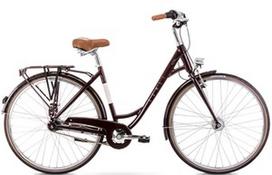 romet art - Dviratis Romet 2228563, moterims, bordo, 28" - 2 nuotrauka