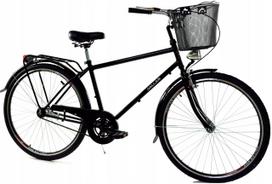 Miesto dviratis Dallas Bike rėmas 19 colių 28 juodas