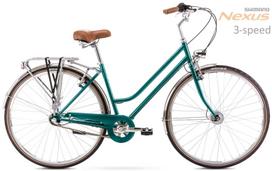 Miesto dviratis Romet Vintage Classic M, 28", 2022, turkio spalvos