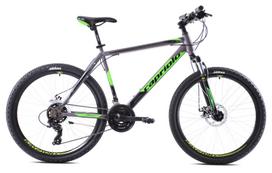 Kalnų dviratis Capriolo MTB Oxygen 26", pilkas/žalias