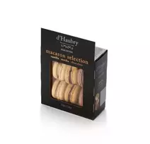 macaroons -  D'haubry Macaroons, vanilės, šokolado ir moka skonio, 72 g - 1 nuotrauka