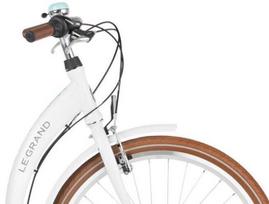 miesto moto - Dviratis Legrand 1, moterims, baltas, 26" - 2 nuotrauka