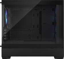 mini itx korpusas - Fractal Design Pop Mini Air RGB TG Clear Tint, juoda - 2 nuotrauka