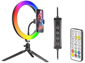 telefono laikiklis su lempa - Tracer 46807 RGB Ring lamp - 1 nuotrauka