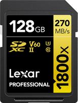 Pirkti LEXAR SDXC 128GB Professional 1800x UHS-II U3 V60 - Photo 2