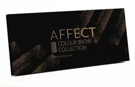 makiazo paletes - Affect Color Brow Collection antakių šešėlių paletė 10x2g - 2 nuotrauka