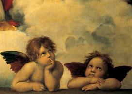 puzzle deliones 1000 - Ravensburger Puzzle Raphael Cherubs 1000pcs - 2 nuotrauka
