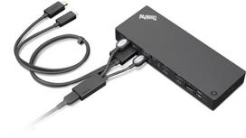 thunderbolt 2 laidas - LENOVO TP THUNDERBOLT 230W WORKSTATION DOCK GEN2 - 5 nuotrauka
