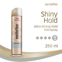 wellaflex lakas - Wella Wellaflex Shiny Hold Ultra Strong Hairspray 250ml - 2 nuotrauka