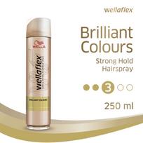 wellaflex - Wella Wellaflex Brilliant Colour Hairspray 250ml - 2 nuotrauka