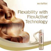 wellaflex - Wella Wellaflex Brilliant Colour Hairspray 250ml - 8 nuotrauka