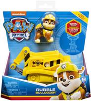 paw patrol rubble - Rinkinys Spin Master Paw Patrol Rubbles Bulldozer 6061794, geltona - 5 nuotrauka