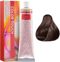 Wella Professionals Color Touch profesionalūs plaukų dažai 60 ml. -  5/3 - Light Brown