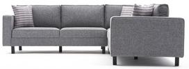Pirkti Kampinė sofa Hanah Home Kale Linen, pilka, universalus, 258 x 258 x 83 cm - Photo 2