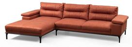 Pirkti Kampinė sofa Hanah Home Hollywood 859FTN2028, oranžinė, kairinė, 309 x 188 x 89 cm - Photo 2