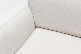kampai sofos - Kampinė sofa Hanah Home Eddy 560ARE1198, balta, kairinė, 162 x 273 x 86 cm - 5 nuotrauka