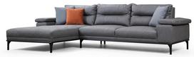 Pirkti Kampinė sofa Hanah Home Hollywood, pilka, kairinė, 309 x 188 x 89 cm - Photo 1