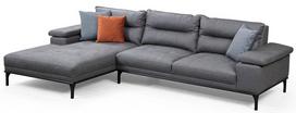 Pirkti Kampinė sofa Hanah Home Hollywood, pilka, kairinė, 309 x 188 x 89 cm - Photo 2