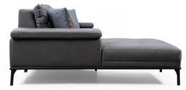 Pirkti Kampinė sofa Hanah Home Hollywood, pilka, kairinė, 309 x 188 x 89 cm - Photo 3