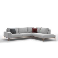 Pirkti Kampinė sofa Hanah Home Secret, šviesiai pilka, universalus, 230 x 290 x 88 cm - Photo 1