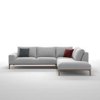 Pirkti Kampinė sofa Hanah Home Secret, šviesiai pilka, universalus, 230 x 290 x 88 cm - Photo 5