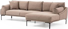 Pirkti Kampinė sofa Hanah Home Leo Mocha, ruda, dešininė, 150 x 255 x 65 cm - Photo 1