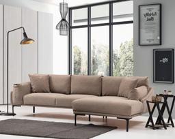 Pirkti Kampinė sofa Hanah Home Leo Mocha, ruda, dešininė, 150 x 255 x 65 cm - Photo 5