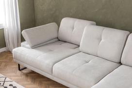 Pirkti Kampinė sofa Hanah Home Mustang Small, smėlio, dešininė, 174 x 274 x 83 cm - Photo 10