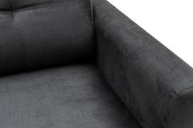 Pirkti Kampinė sofa Hanah Home Mustang Small, antracito, kairinė, 174 x 274 x 83 cm - Photo 8