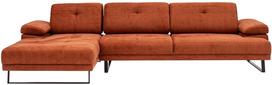 Pirkti Kampinė sofa Hanah Home Mustang Small, oranžinė, kairinė, 174 x 274 x 83 cm - Photo 2