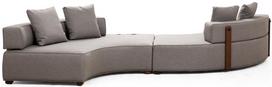 Pirkti Kampinė sofa Hanah Home Gondol-5, pilka, universalus, 380 x 105 x 70 cm - Photo 1