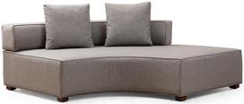 Pirkti Kampinė sofa Hanah Home Gondol-5, pilka, universalus, 380 x 105 x 70 cm - Photo 3
