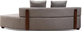 Pirkti Kampinė sofa Hanah Home Gondol-5, pilka, universalus, 380 x 105 x 70 cm - Photo 5