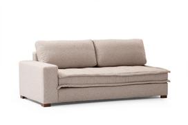 minkstas kampas rudas - Kampinė sofa Hanah Home Lena, smėlio, kairinė, 190 x 323 x 85 cm - 11 nuotrauka