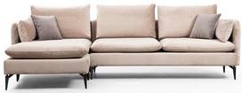 Kampinė sofa Hanah Home Felix, smėlio, kairinė, 289 x 94 x 85 cm