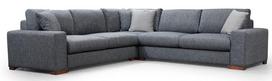 Kampinė sofa Hanah Home Loop 7, antracito, 282 x 282 x 85 cm