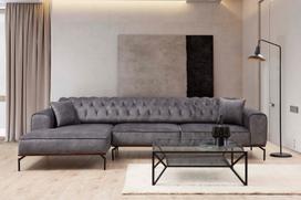Pirkti Kampinė sofa Hanah Home Siesta, antracito, kairinė, 310 x 160 x 80 cm - Photo 6