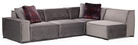 Kampinė sofa Hanah Home Lego Corner 9 6, pilka, 190 x 300 x 76 cm